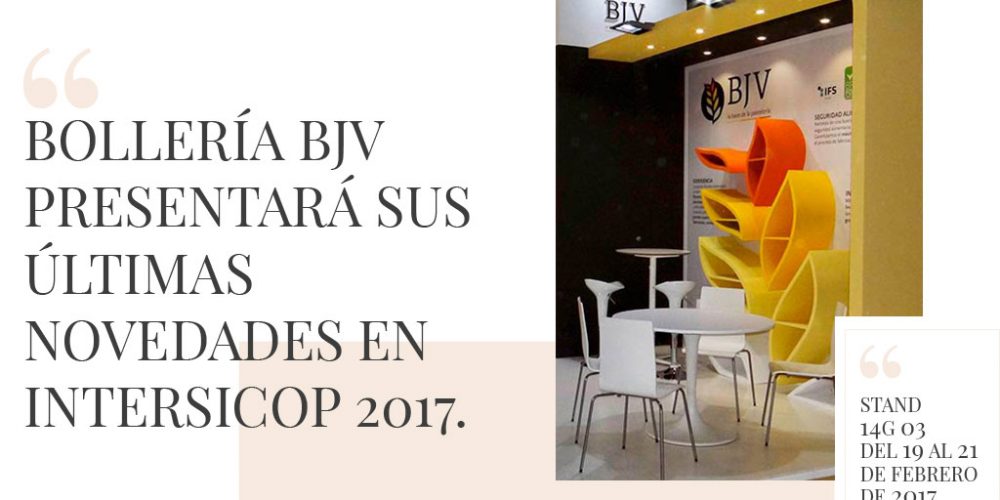 BJV presentará sus novedades en INTERSICOP 2017